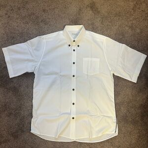 Classic White Men's Shirt